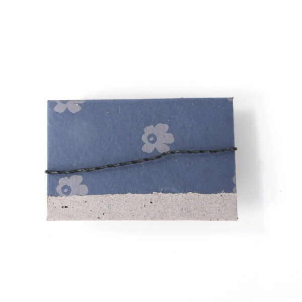 navy blue with sky blue Invitation