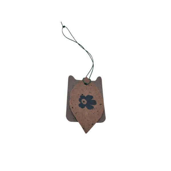 Coffee brown bottle tags