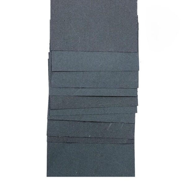 Grey handmade cotton papers