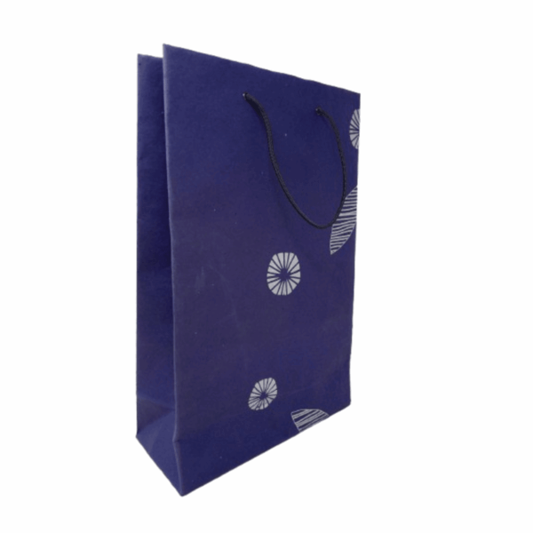 purple paper Handmade bag
