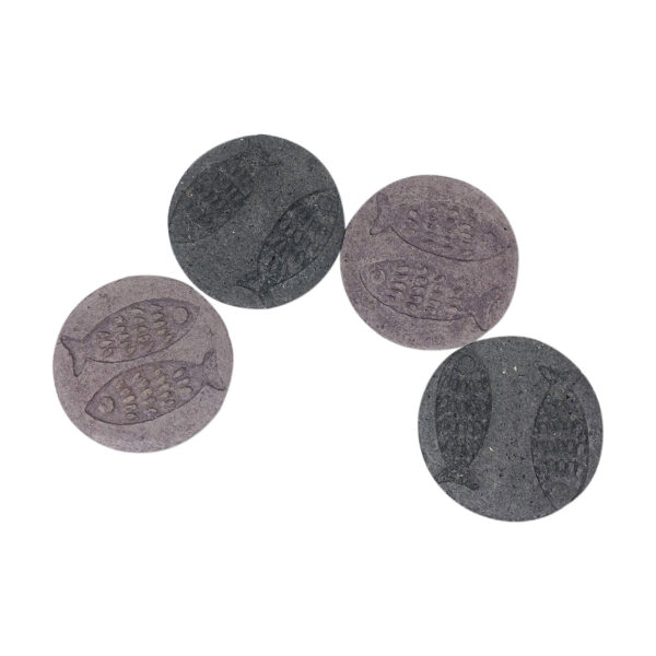 Mauve Fish Impression Coaster