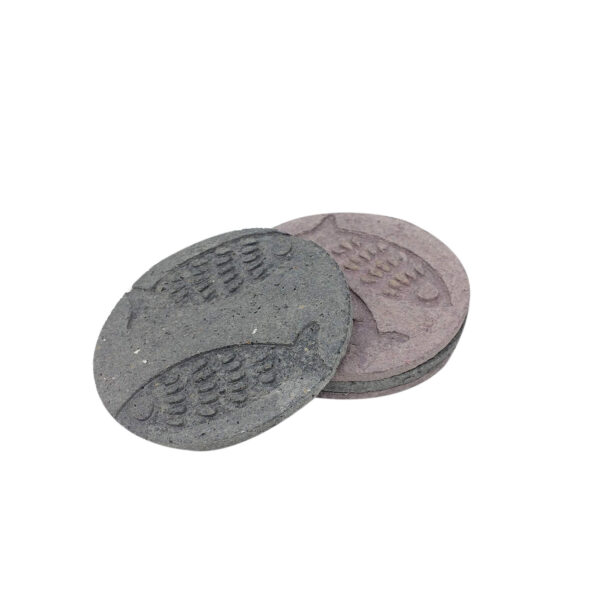 Mauve Fish Impressions Coasters
