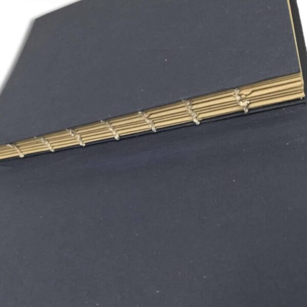 Blue Coptic Bound Notebook
