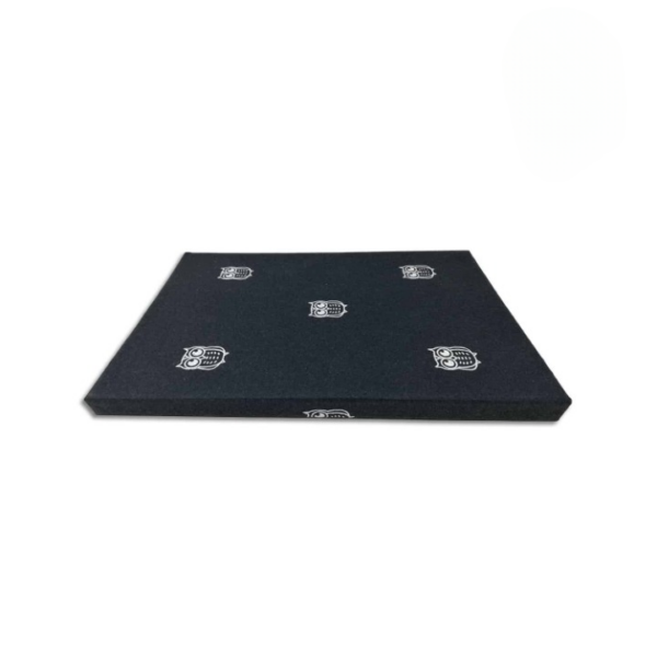 black handmade file folder