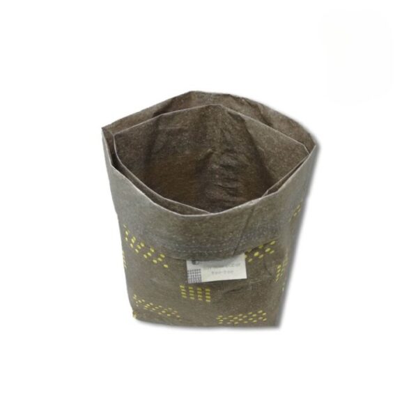yellow paper sacks
