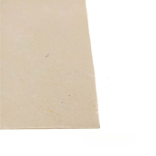 Bleached flax papers