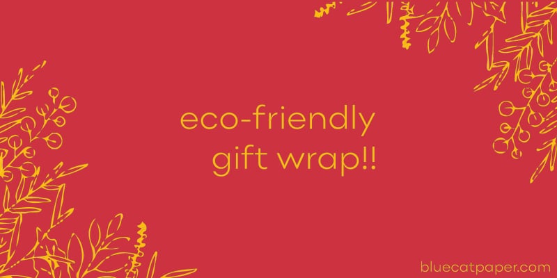 eco-friendly gift wrap