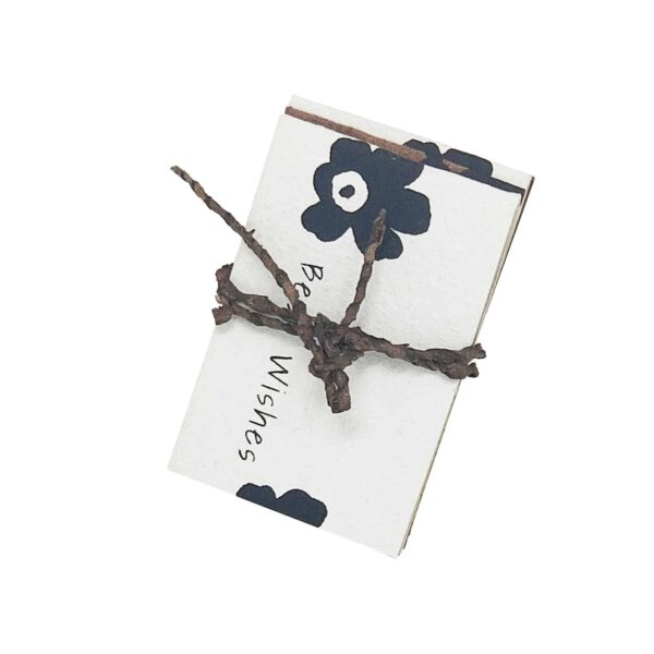 White and brown gift tags
