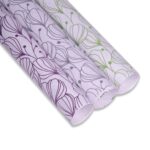 Hand Printed Bell Flowers Gift Wrap