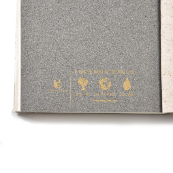 Sustainable Cornhusk Paper Travel Journal