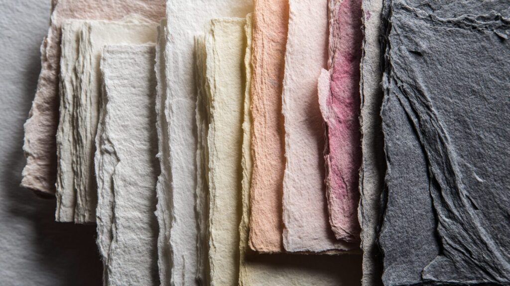 beautiful handmade paper