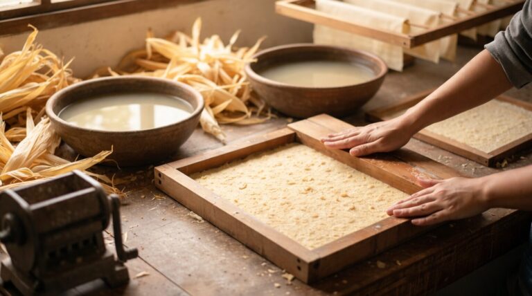 Eco-friendly Corn Husk Paper