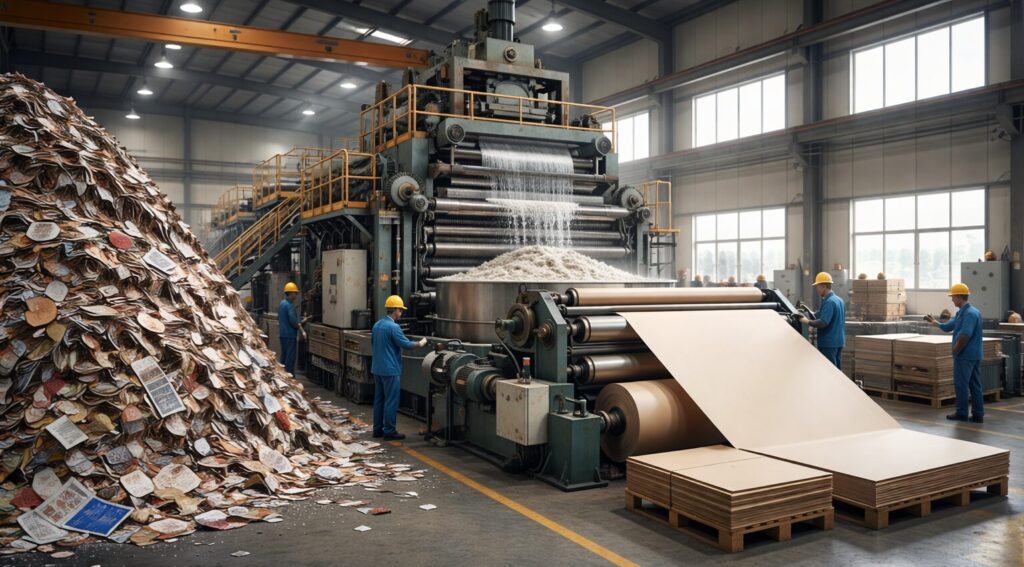 Waste Paper Recycling banner