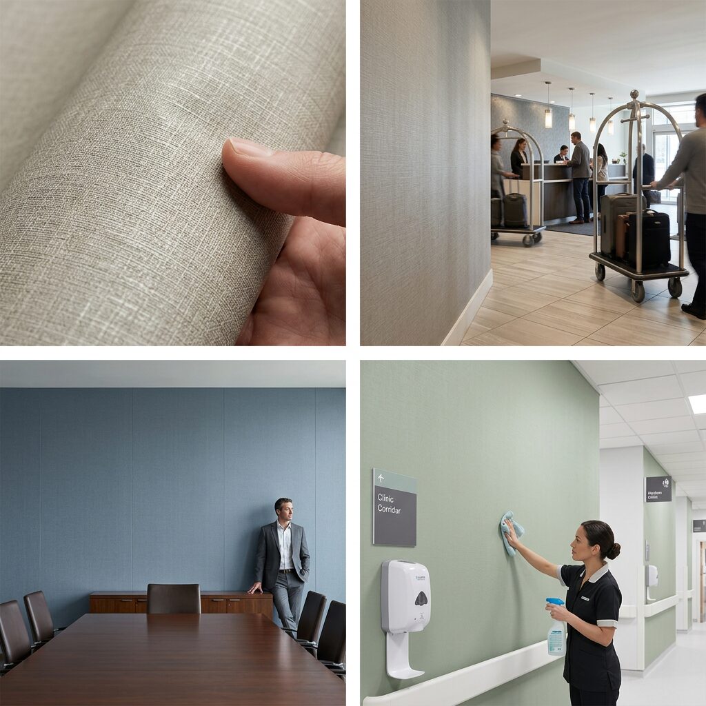 Wallpaper for clinics Hotels